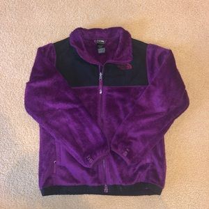 The North Face fuzzy shell